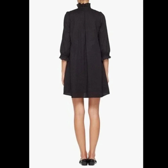 NEW Bianca Balti THE NICHOLS DRESS Black Dot - Picture 2 of 10